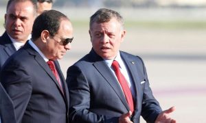 العاهل الأردنى والرئيس المصرى عبدالفتاح السيسى - أرشيفية